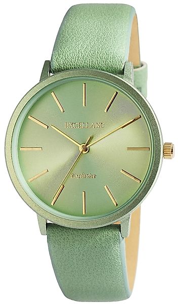 Excellanc Quarzuhr 1900260 Excellanc Damenarmbanduhr, Lederimitationsarmban günstig online kaufen