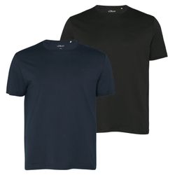 s.Oliver T-Shirt Big Size (2-tlg) Rundhals, günstig online kaufen