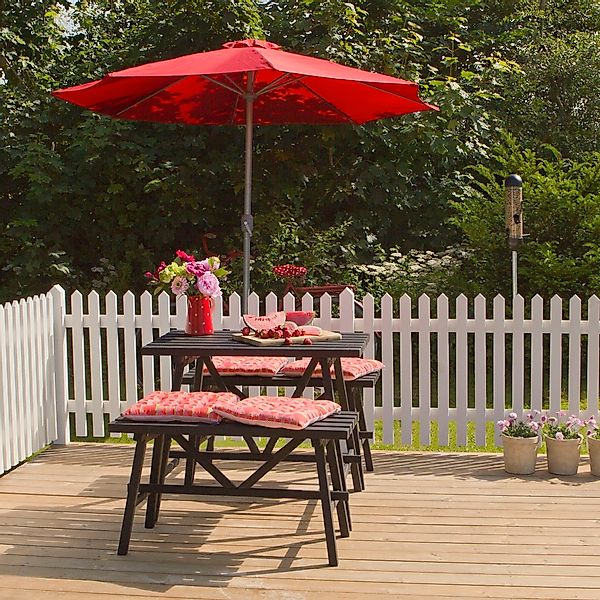 PLUS Gartenzaun "Skagen", Höhe: 80 und 120 cm, Gesamtlänge: 4,78 bis 23,62 günstig online kaufen