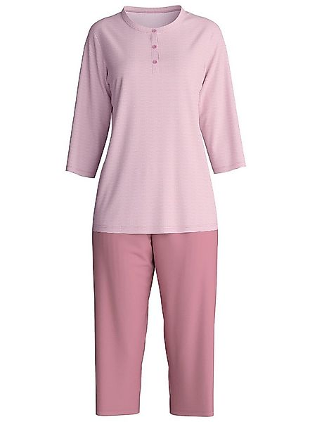 CALIDA Capri-Pyjama Striped Dreams Damen (2 tlg) aus 100% Bio-Baumwolle, wä günstig online kaufen
