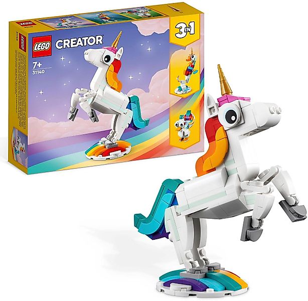 LEGO® Magisches Einhorn (31140), LEGO® Creator 3in1 Konstruktionsspielstein günstig online kaufen
