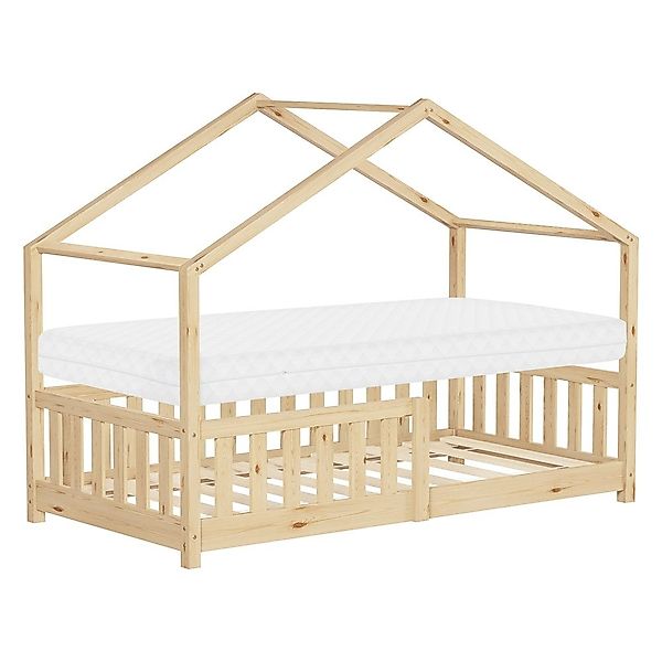 ML-DESIGN Spielbett Hausbett Kinderbett inkl. Lattenrost günstig online kaufen