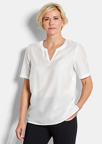 GOLDNER Schlupfbluse Blusenshirt mit feiner Streifenstruktur Schlupfbluse m günstig online kaufen