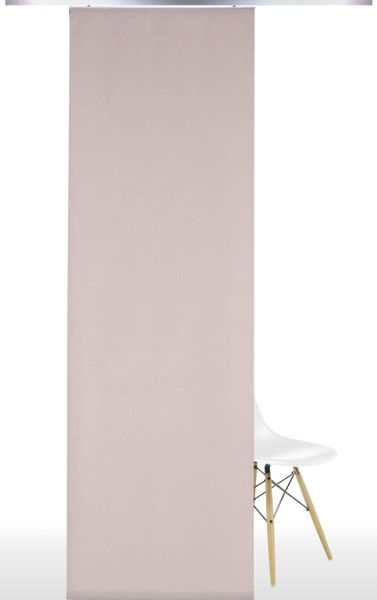 Liedeco Schiebegardine Klettband 1 Stk. tlg. HxB: 245x60, ohne Paneelwagen günstig online kaufen