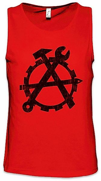 Urban Backwoods Tanktop Workers Anarchy Ärmelloses T-Shirt About Capitalism günstig online kaufen