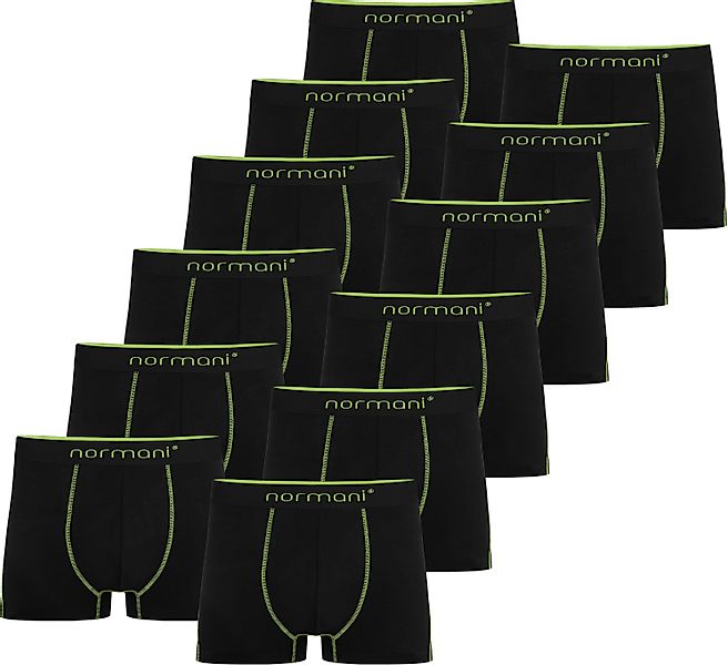 normani Boxershorts 12 x Herren Baumwoll-Boxershorts günstig online kaufen