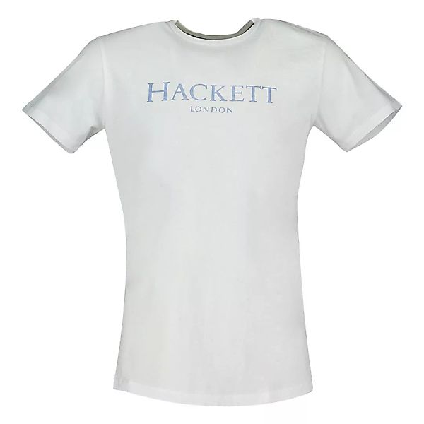 Hackett London Kurzärmeliges T-shirt M White günstig online kaufen