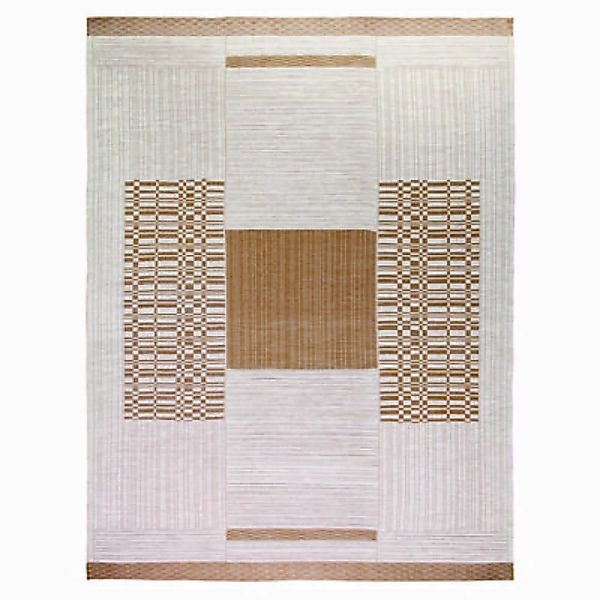 Außenteppich Guna 03 plastikmaterial weiß / 230 x 300 cm - Gervasoni - Weiß günstig online kaufen