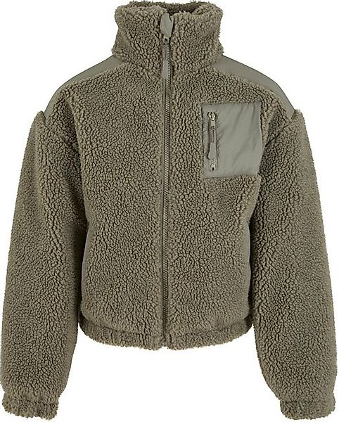 URBAN CLASSICS Wolljacke Girls Sherpa Mix Jacket günstig online kaufen