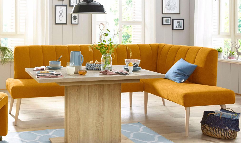 exxpo - sofa fashion Eckbank "Costa, moderne Rückensteppung, bequem und ele günstig online kaufen