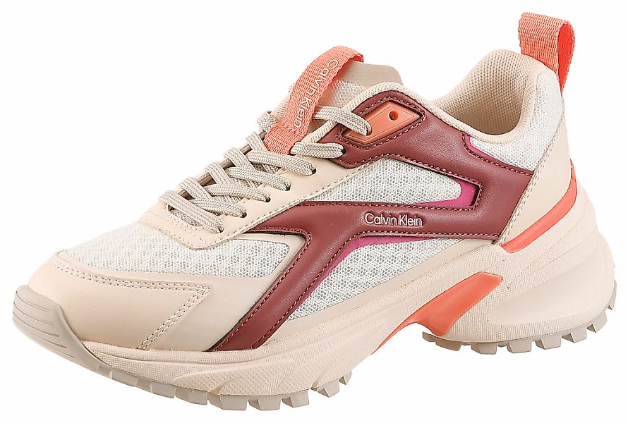 Calvin Klein Plateausneaker "HIKE RUN CKSTRIPE MESH" Schnürschuh, Halbschuh günstig online kaufen