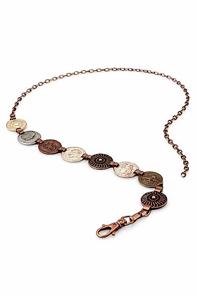 COLLEZIONE ALESSANDRO Kettengürtel "Münze" im Antik-Look mit Münzen günstig online kaufen