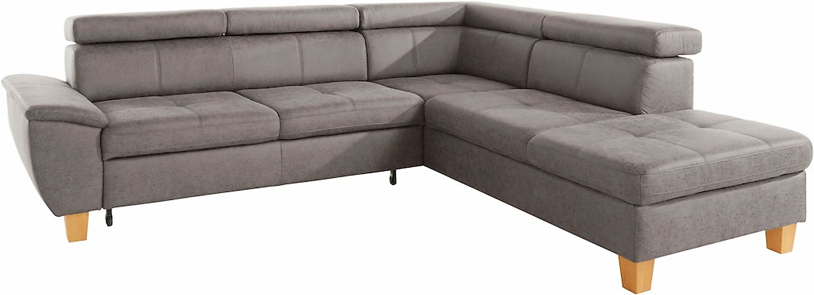 exxpo - sofa fashion Ecksofa "Enya, aufwendige Detailverarbeitung, hoher Si günstig online kaufen