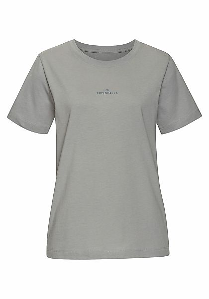 Copenhagen Studios T-Shirt "mit dezentem Logoprint vorn", aus softer Jersey günstig online kaufen