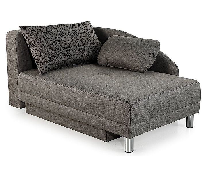 luma-home Recamiere 15123, mit Bettfunktion B149/T90/H80 cm, Federkern, Bet günstig online kaufen