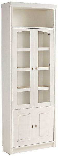 Home affaire Bücherregal Soeren Vitrine mit 2 Glastüren, Breite/Tiefe: 80/2 günstig online kaufen