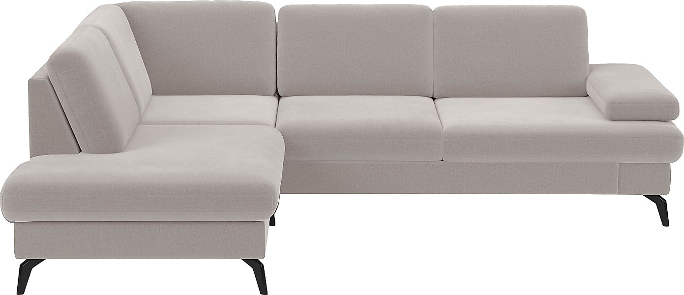 sit&more Ecksofa »Morris L-Form, inkl. Sitztiefenverstellung« wahlweise mit günstig online kaufen