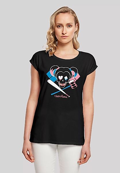 F4NT4STIC T-Shirt "Suicide Squad Harley Quinn Skull Emblem", Print günstig online kaufen