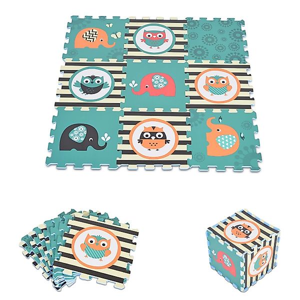 Moni Spielmatte Puzzlematte 9 teilig (9-St), günstig online kaufen