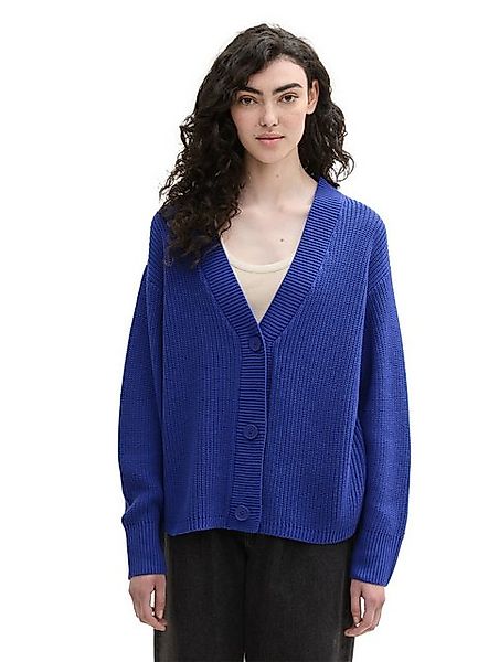 TOM TAILOR Denim Cardigan mit Strickstruktur günstig online kaufen
