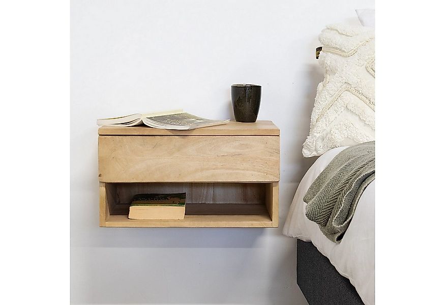 LEVEN Lifestyle Nachtschrank LESSA mit 1 Schublade und Ablagefach hängend s günstig online kaufen