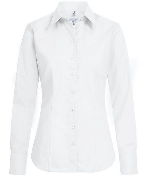 GREIFF Langarmbluse Greiff Corporate Bluse Damen BASIC Regular-Fit Weiß günstig online kaufen