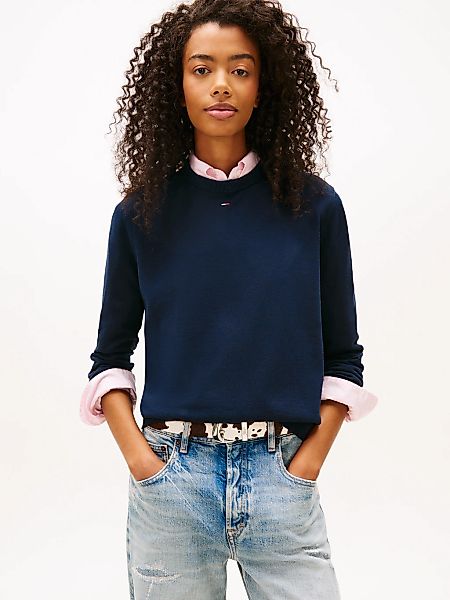 Tommy Jeans Strickpullover "TJW ESSENTIAL CREW SWEATER EXT" günstig online kaufen