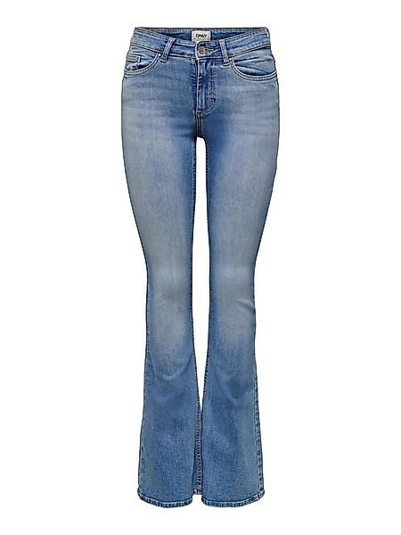 ONLY Regular-fit-Jeans Ausgestellt Gürtelschlaufen günstig online kaufen