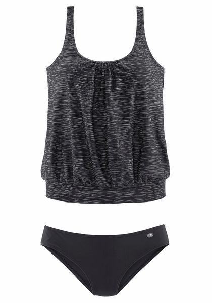 KangaROOS Oversize-Tankini eingearbeitete Softcups, Unterbrustgummi rundum, günstig online kaufen