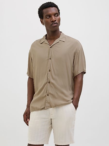 Jack & Jones Kurzarmhemd JJEJEFF SOLID günstig online kaufen