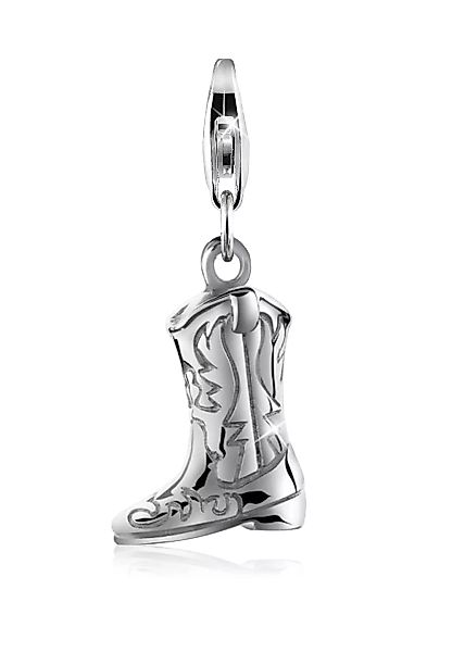 Nenalina Charm-Einhänger "Anhänger Westernstiefel Cowboy Boots 925 Silber" günstig online kaufen