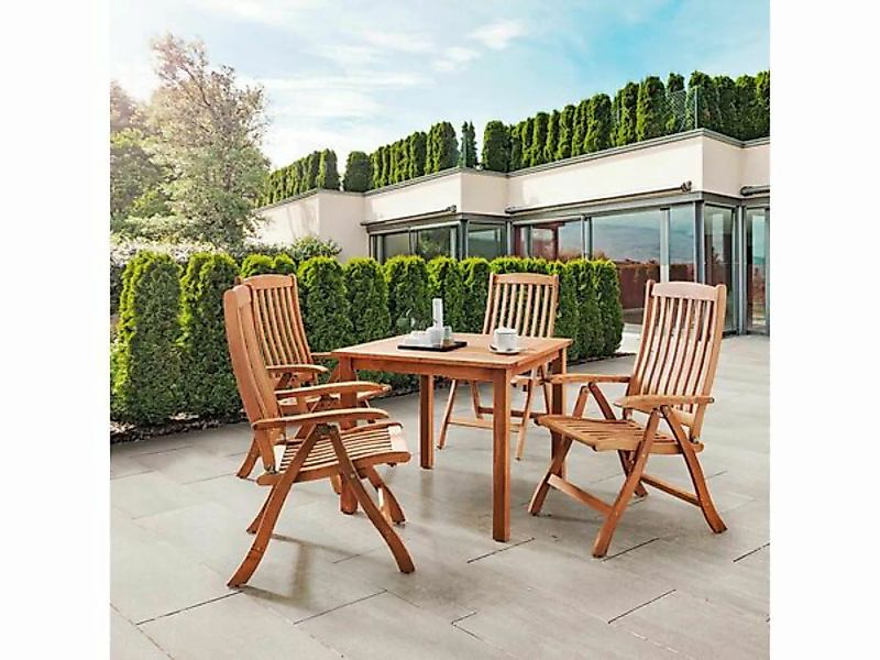 Gartenmöbel-set 'Calea', 5-teilig, 4 Sessel, 1 Tisch günstig online kaufen