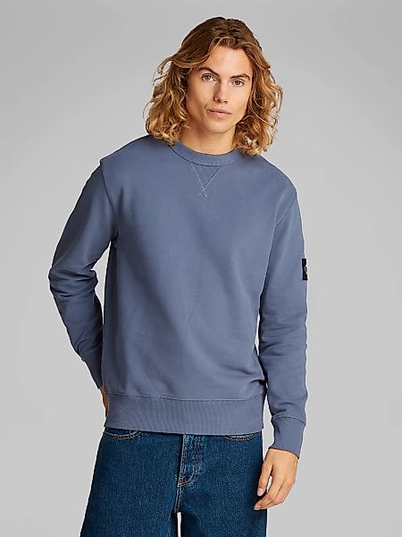 Calvin Klein Jeans Sweatshirt BADGE CREW NECK mit Logopatch günstig online kaufen