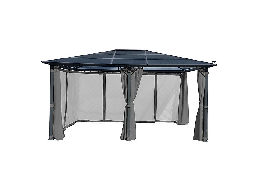 BRAST Pavillon Premium Aluminium Größen 3x4m 3,6x4,8m Moskitonetz, mit 4 Se günstig online kaufen