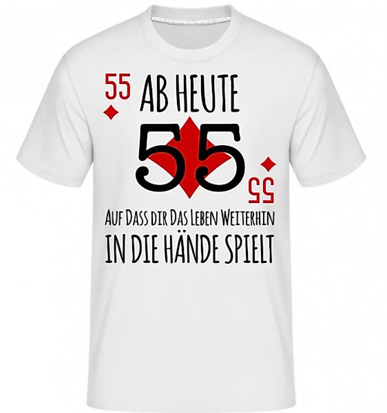 Schnapszahl 55 · Shirtinator Männer T-Shirt günstig online kaufen