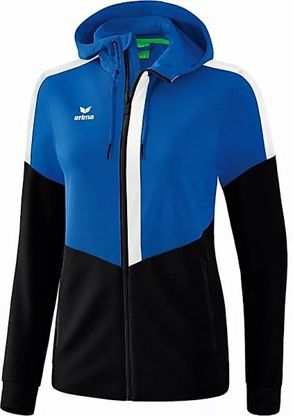 Erima Sweatshirt SQUAD training jacket with hood NEW ROYAL/BLACK/WHITE günstig online kaufen