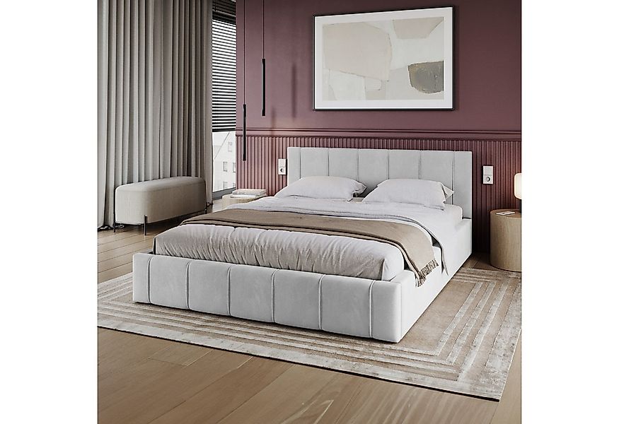 FDM Polsterbett FLORIDA Bettgestell 90x200, 120x200, 140x200, 160x200, 180x günstig online kaufen