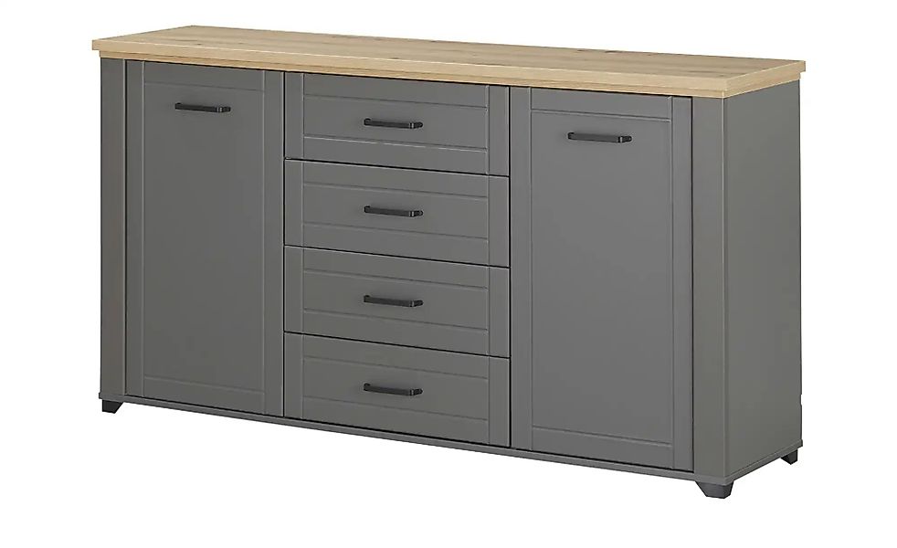 Sideboard  Assenza ¦ grau ¦ Maße (cm): B: 161 H: 85,5 T: 41 Kommoden & Side günstig online kaufen