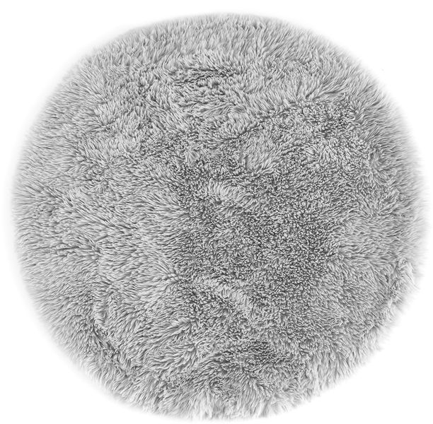 my home Fellteppich "Alpa" rund 35 mm Höhe Kunstfell, Uni Farben, sehr weic günstig online kaufen