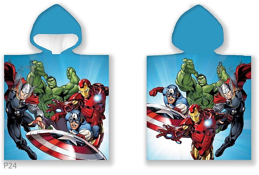 MARVEL Strandtuch Avengers Poncho Strandtuch mit günstig online kaufen