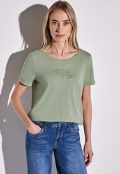 STREET ONE T-Shirt mit Rundhalsausschnitt günstig online kaufen