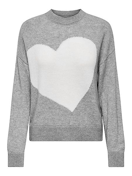 JACQUELINE de YONG Strickpullover Weicher Cozy Strickpullover mit großem He günstig online kaufen