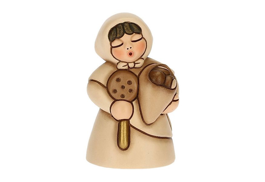 THUN SpA Dekofigur THUN 'Frau mit Kastanien aus Keramik Klassische Krippe' günstig online kaufen