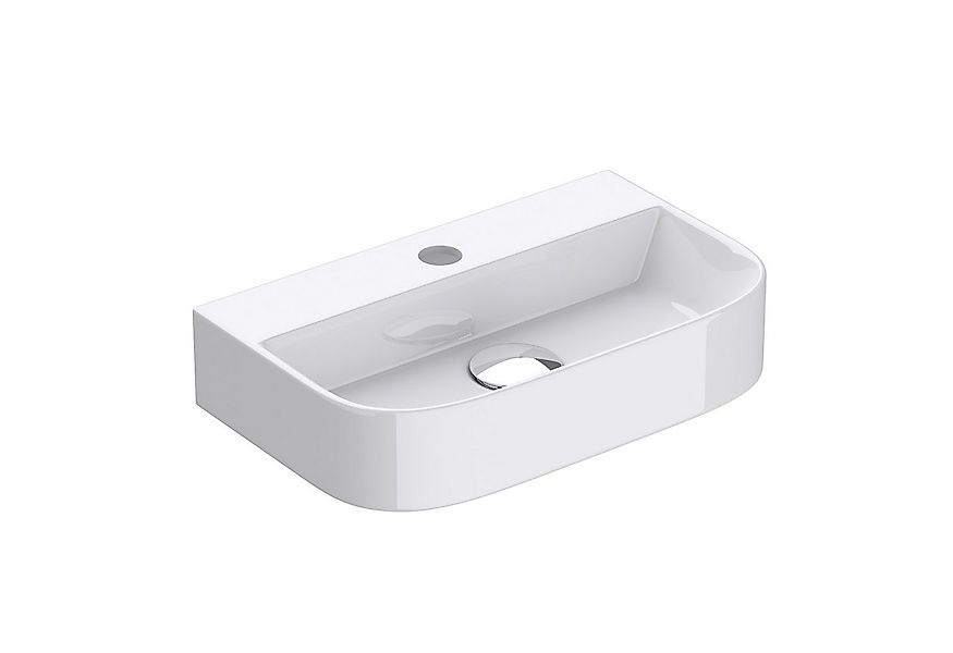 Mai & Mai Waschbecken Waschbecken Keramik Aufsatzwaschbecken eckig Hängebec günstig online kaufen