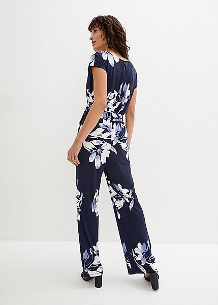 bonprix Jumpsuit für eleganten Look, mit Bindeband zur Taillenanpassung günstig online kaufen