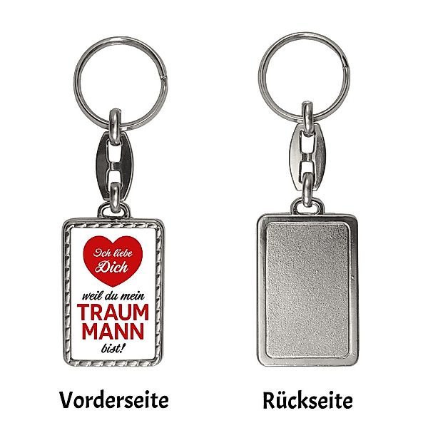speecheese Schlüsselanhänger Ich liebe dich weil günstig online kaufen