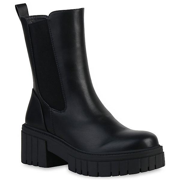VAN HILL 837673 Plateaustiefelette Damen Stiefeletten günstig online kaufen