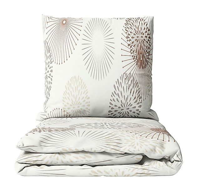 Leonado Vicenti Bettwäsche 135x200 cm warm und kuschelig, Fleece, Kreise mi günstig online kaufen