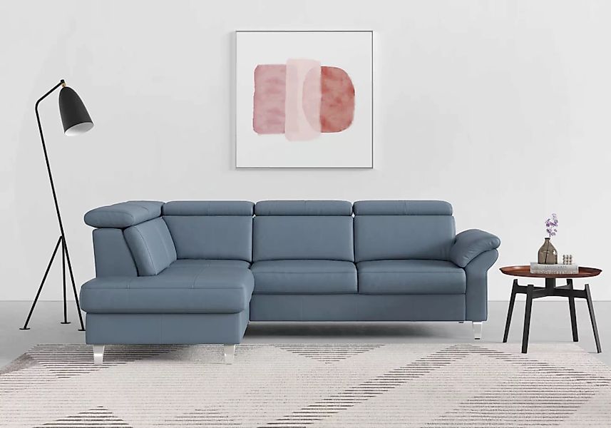 sit&more Ecksofa, inklusive Kopfteilverstellung, wahlweise mit Bettfunktion günstig online kaufen