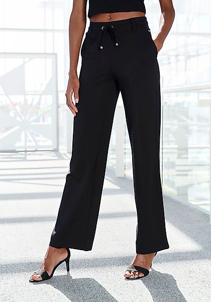 LASCANA Homewearhose in weich fließendem Material, günstig online kaufen